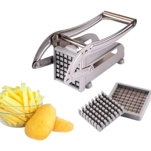[CORTPAP-01] Cortadora Papas Baston Rebanador Acero Inoxidable