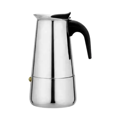 [CAFIT-01] Cafetera Italiana Acero Inox 6 Tazas Acero Inoxidable