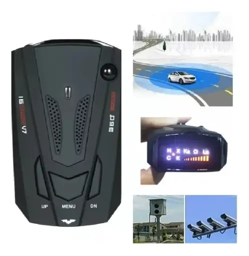 [V7] Detector De Radares Fotos Multas Ruta Autopista Auto Y Moto